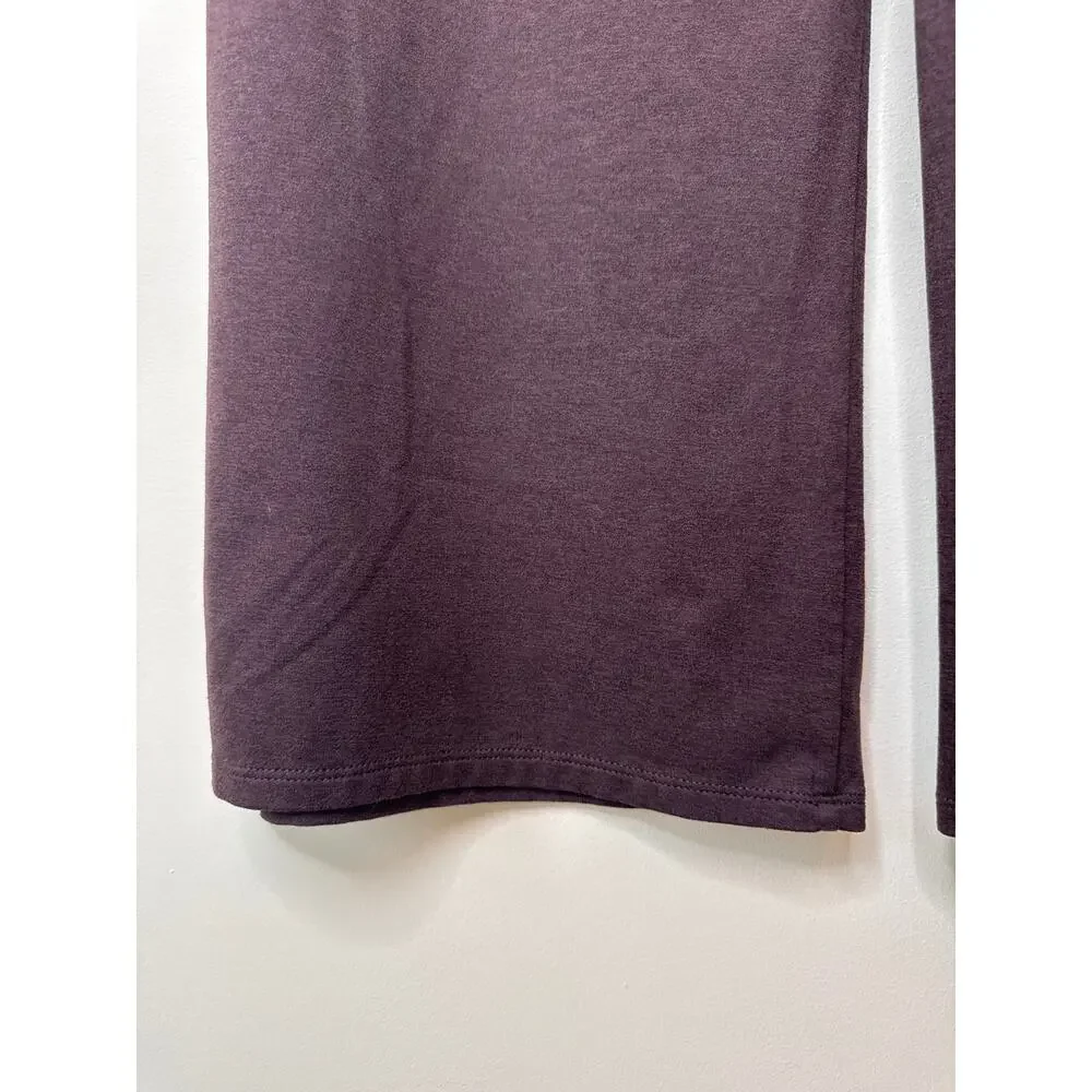 VUORI Halo Essential Wideleg Pant Heathered Brown Style VW4023 Size Medium - Picture 8 of 8